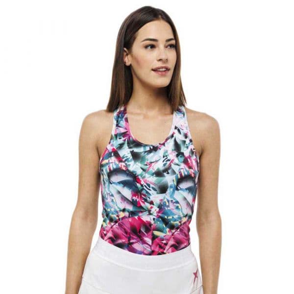 Drop Shot Yvis Sleeveless T-shirt Colorido XS Mulher