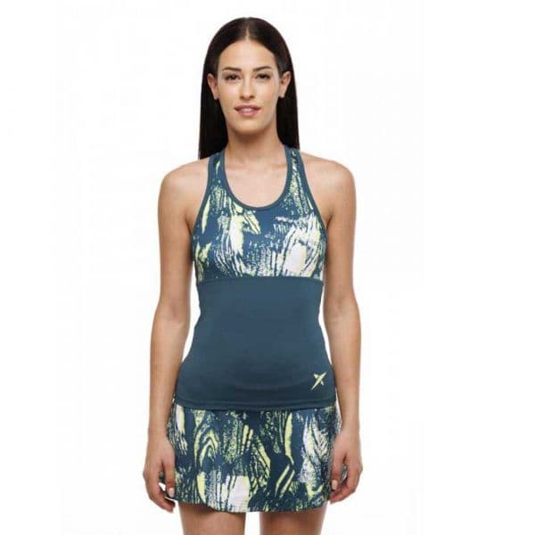 Drop Shot Famara Sleeveless T-shirt Azul XS Mulher