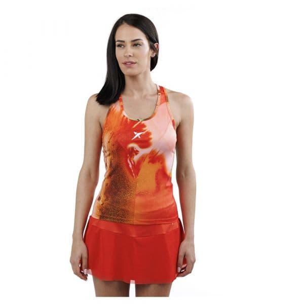 Drop Shot Maira Sleeveless T-shirt Laranja 2XL Mulher