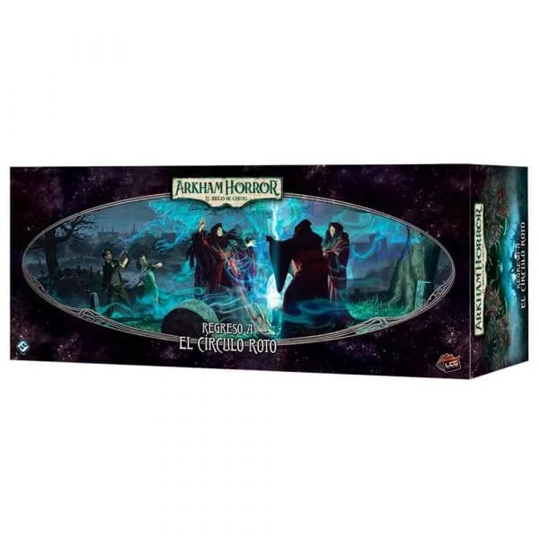 Asmodee Jogo de Cartas Arkham Horror LCG Regreso A El Circulo Roto Versão Em Espanhol