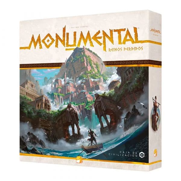 Asmodee Jogo De Tabuleiro Monumental Reinos Perdidos