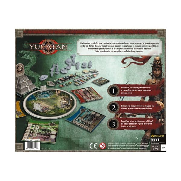 Asmodee Jogo de Tabuleiro Yucatán MAYU01ES