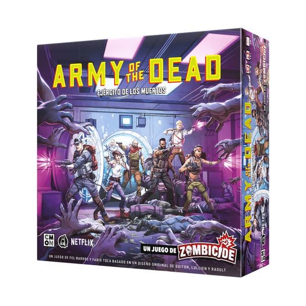 Asmodee Jogo de Tabuleiro Army of the Dead: A Zombicide Game CMATD001ES