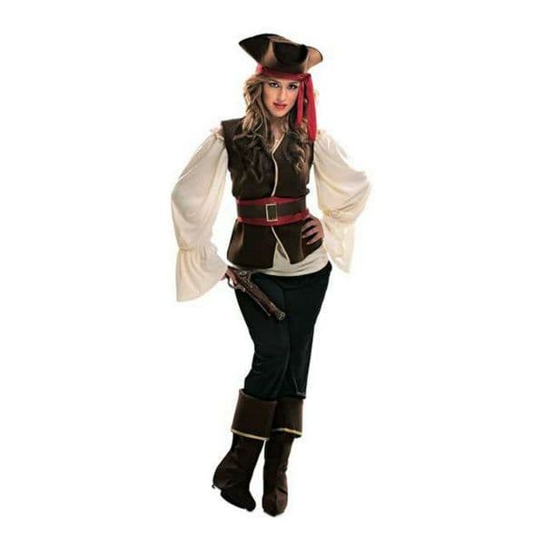 Viving Costumes Bucanera Costume Castanho 2XL