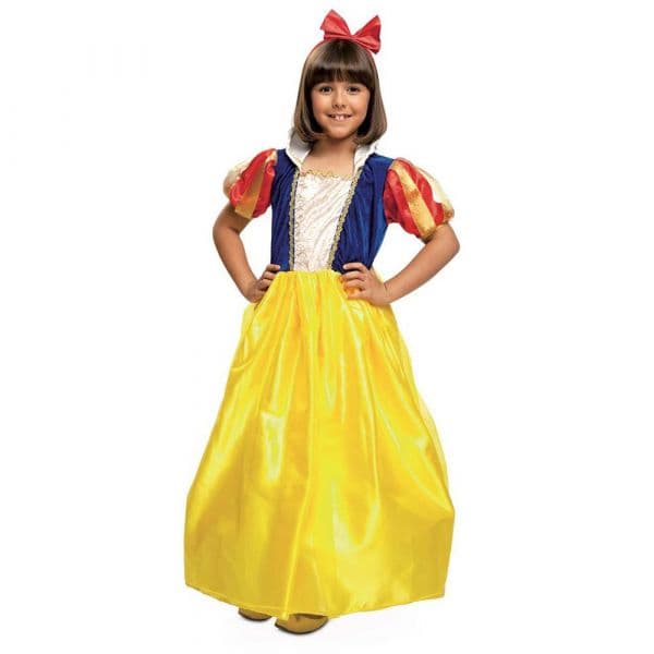 Viving Costumes Snow White Costume Amarelo 5-6 Anos
