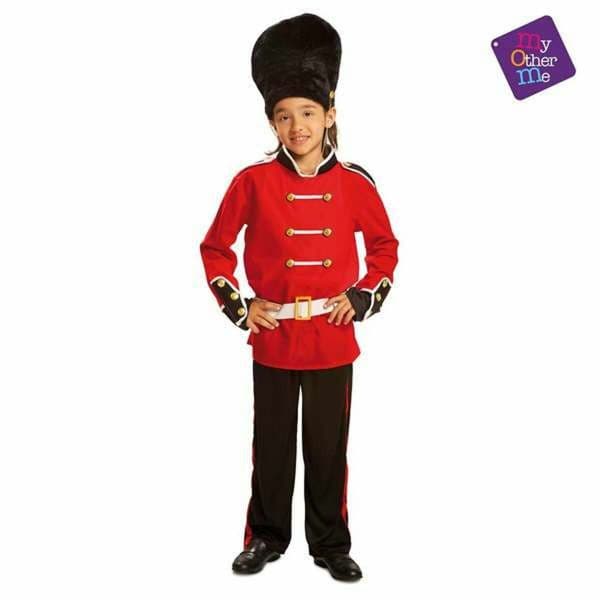 Viving Costumes English Guard Disfarce Criança Vermelho 3-4 Anos