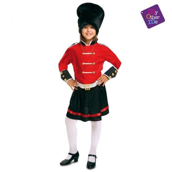 Mom Fato Menina Guarda Real Inglesa 3-4 Anos 1 Un.