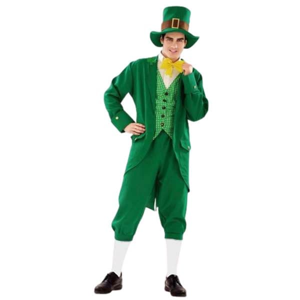 Viving Costumes Irish Disfarce Homem Verde M-L