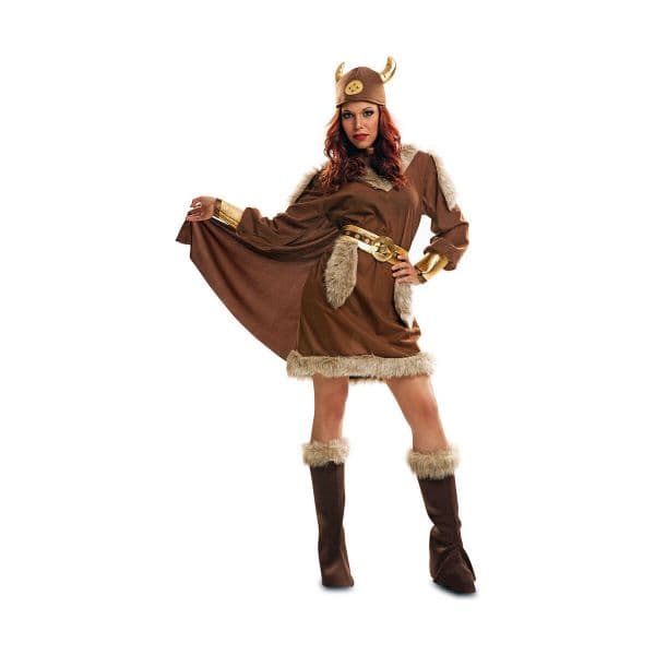 Viving Costumes Woman Viking Costume Castanho 2XL
