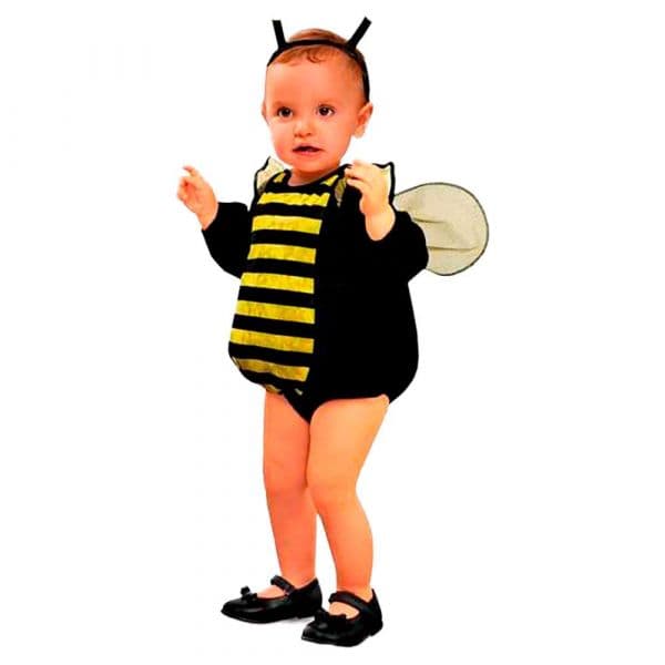 Viving Costumes Little Bee Disfarce Junior Preto 7-12 Meses