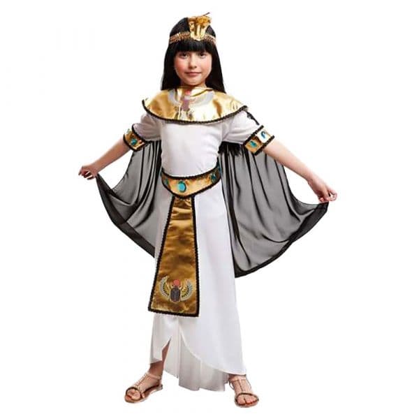 Viving Costumes Egyptian Gold Disfarce Menina Castanho 10-12 Anos