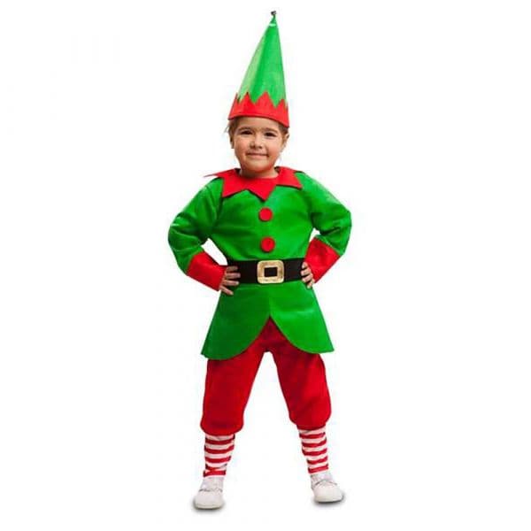 Viving Costumes Elf Disfarce Criança Vermelho 10-12 Anos