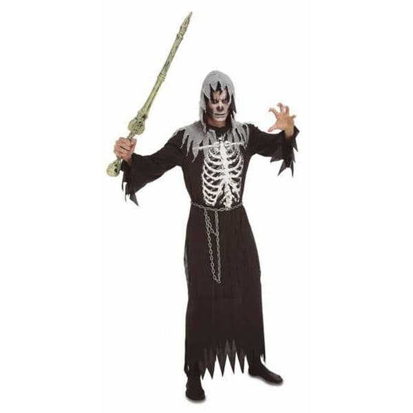 Viving Costumes Executor Disfarce Homem Castanho M-L