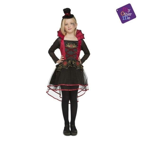 Mom Disfarce Menina Vampira de Vermelho - 5-6 Anos - 450204006