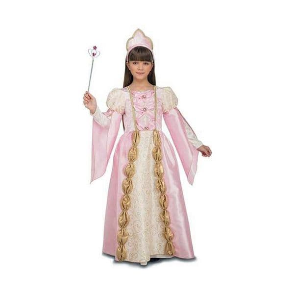 Viving Costumes Queen Disfarce Menina Rosa 10-12 Anos