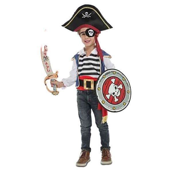 Viving Costumes I Want To Be Pirate Disfarce Criança Colorido 5-7 Anos