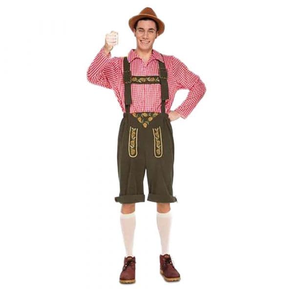 Viving Costumes Oktoberfest Disfarce Homem Castanho M-L