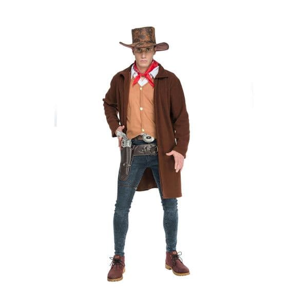 Viving Costumes Cowboy Disfarce Homem Castanho M-L