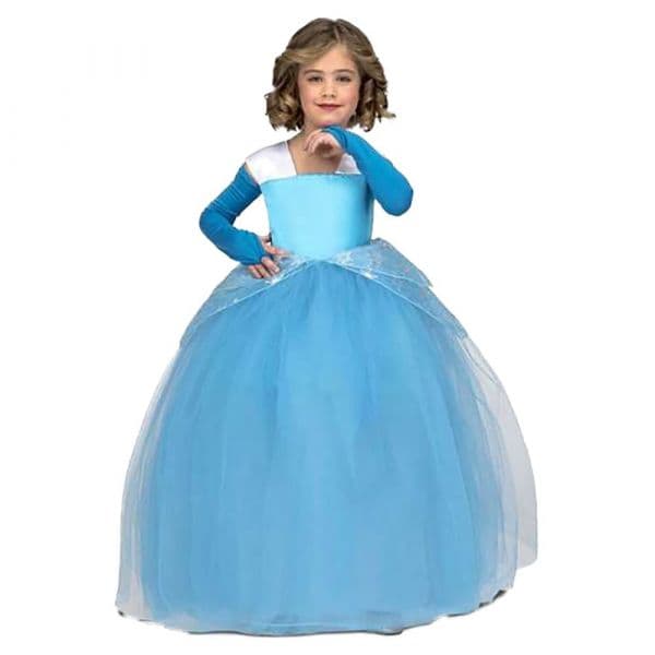 Viving Costumes Princess Tutú Disfarce Menina Azul 10-12 Anos