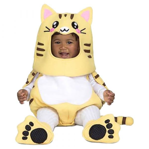 Viving Costumes Gatito Baloon Disfarce Bebé Amarelo 12-24 Meses