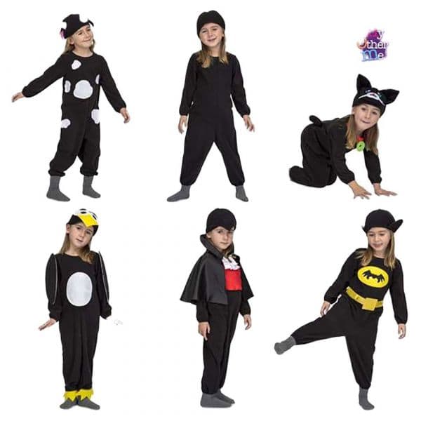 Viving Costumes Quick .n. Fun Baby Disfarce Junior Preto 3-4 Anos