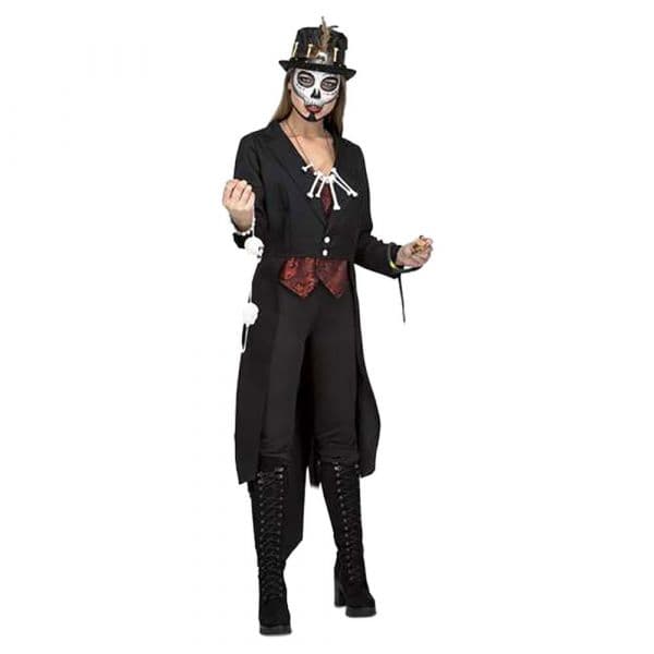 Viving Costumes Voodoo Master Disfarce Mulher Vermelho M-L
