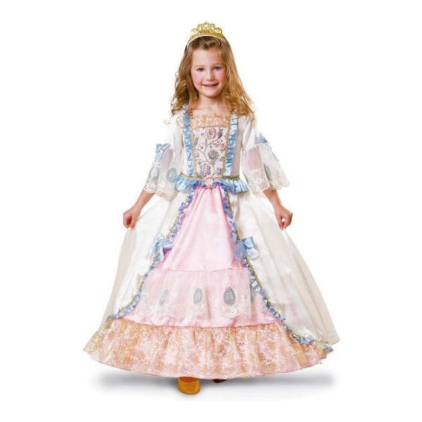 Mom Fantasia De Princesa Romântica Para Menina 5-6 Anos Multicolor