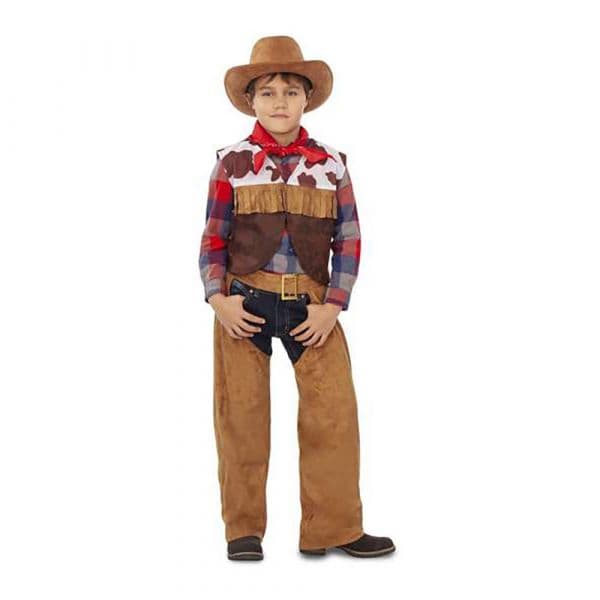 Viving Costumes Cowboy Costume Castanho 7-9 Anos