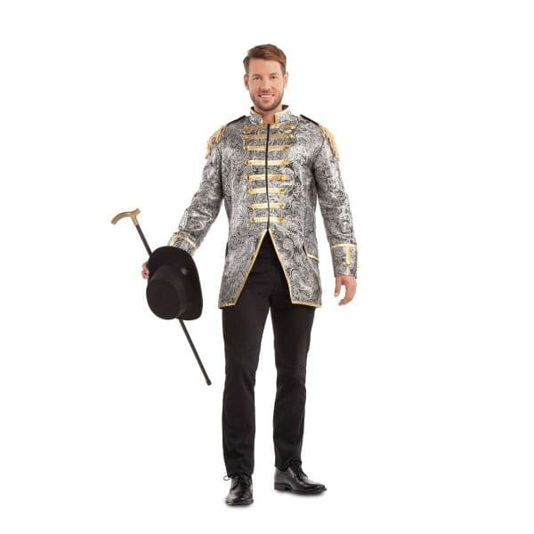 Viving Costumes Elegant Jacket Disfarce Homem Castanho S