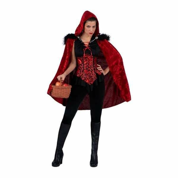Viving Costumes Red Riding Hood Selva Disfarce Mulher Vermelho XS