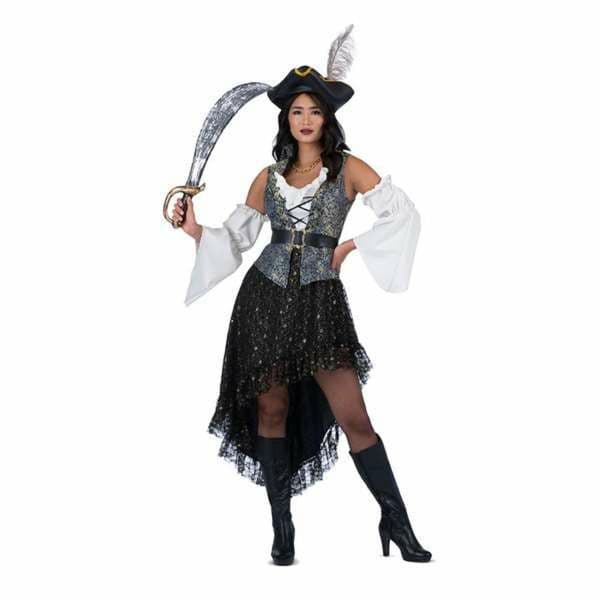 Viving Costumes High Seas Disfarce Homem Preto L