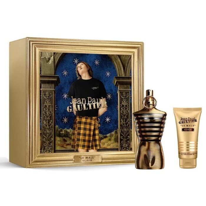 Le Male Elixir Gift Set EDP 125 ml and Shower Gel 75 ml