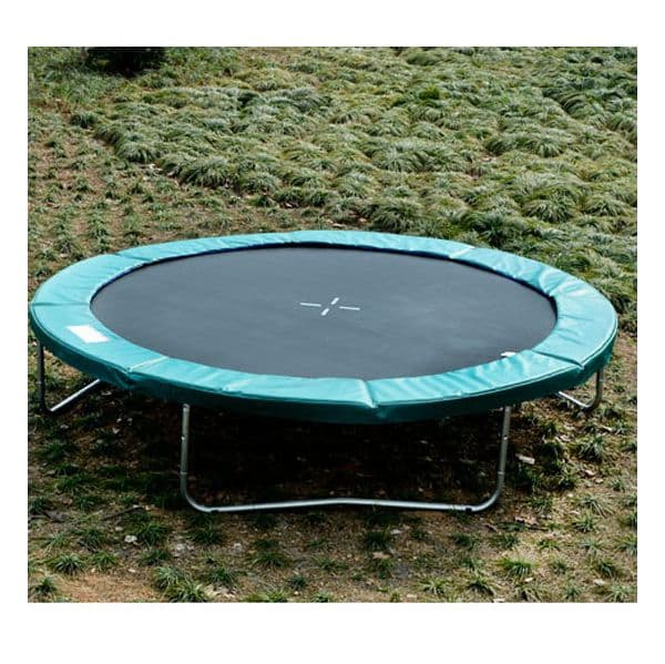 HomCom Coberta Proteção fronteira Cama elástica 244 cm verde Trampolins Trampolim