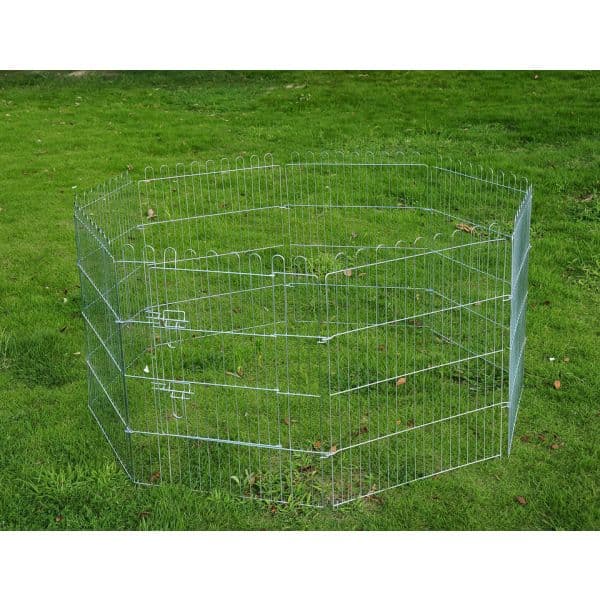 PawHut Parque Cachorros Vedação Rede de Arame 63 x 91cm
