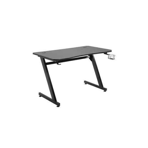 HomCom Secretária Gaming 120x65x74.5 cm Preto - 836-205BK