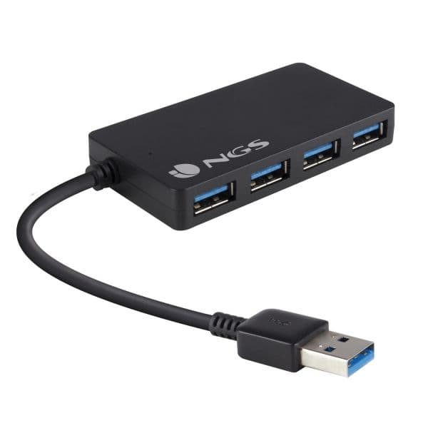 NGS HUB USB 3.0 4 Portas Black - IHUB3.0
