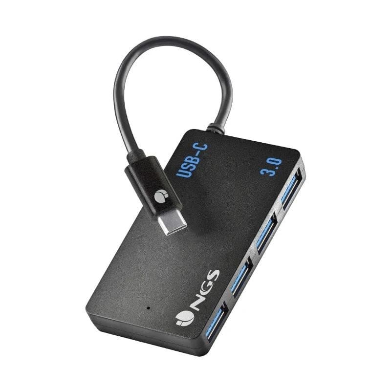 NGS Hub WonderIHub4/ 4xUSB USB tipo C - WONDERIHUB4