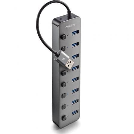 NGS IHUB8 Hub USB 3.0 8 Portas + Interruptores Individuais