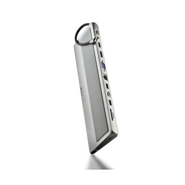 NGS Adaptador Multiportas WONDERDOCK12PRO + USB-C de 12 Portas HDMI DisplayPort VGA SD microSD USB 2.0 USB 3.0 RJ45 USB-C Jack 3.5