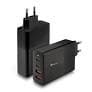 NGS BUD100W Carregador Universal de Parede 100W 2x USB-C PD PPS e 2x USB-A QC 3.0