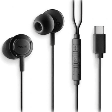 NGS CROSSSTEPBLACK In-Ear USB-C com Microfone Black