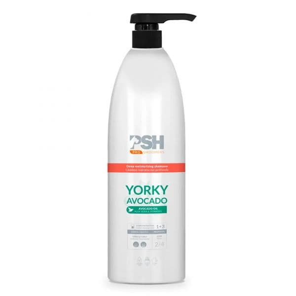PSH Pro Shampoo Yorky Avocado para Cães e Gatos 1 Litro