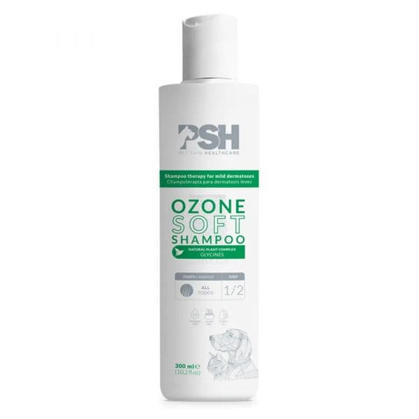 PSH Shampoo Ozone Soft para Cães e Gatos 300 ml