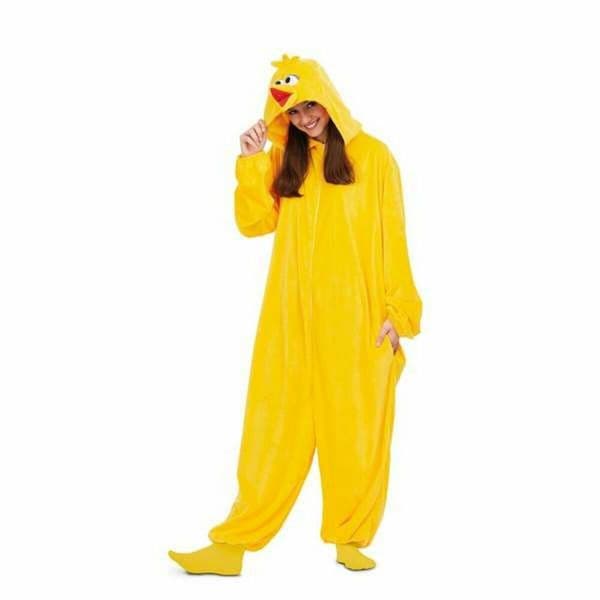 Viving Costumes Caponata Chicken Pajamas Disfarce Amarelo XS