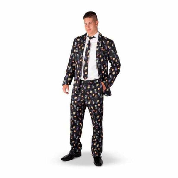 Viving Costumes Dragon Ball Suit Disfarce Homem Colorido S