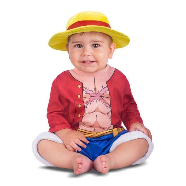 Mom Roupa De Bebé Do Luffy 7-12 Meses Multicolor
