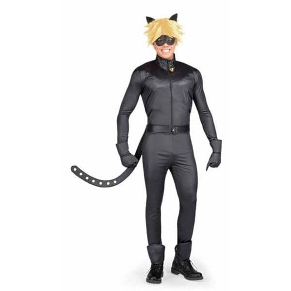 Viving Costumes Cat Noir With Jacket Jacket Costume Preto S