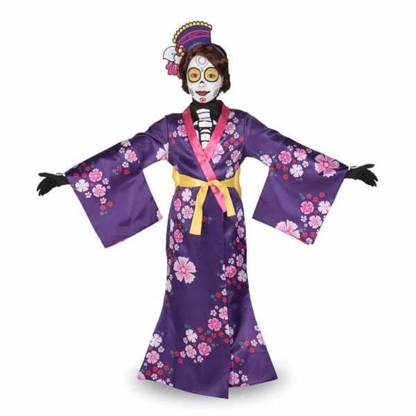 Viving Costumes Mariko Disfarce Junior Roxo 5-6 Anos