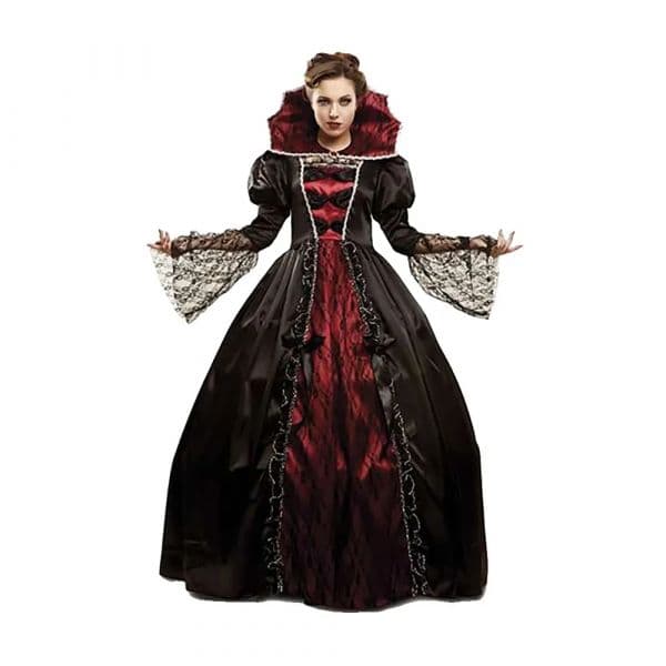 MOM Fun Company Fantasia de Vampira de Luxo 2XL Black