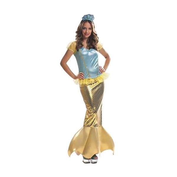 MOM Fun Company Fantasia de Pequena Sereia XL Turquoise / Gold